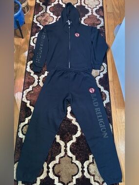 Bad Religion Zip Hoodie & Jogger Set